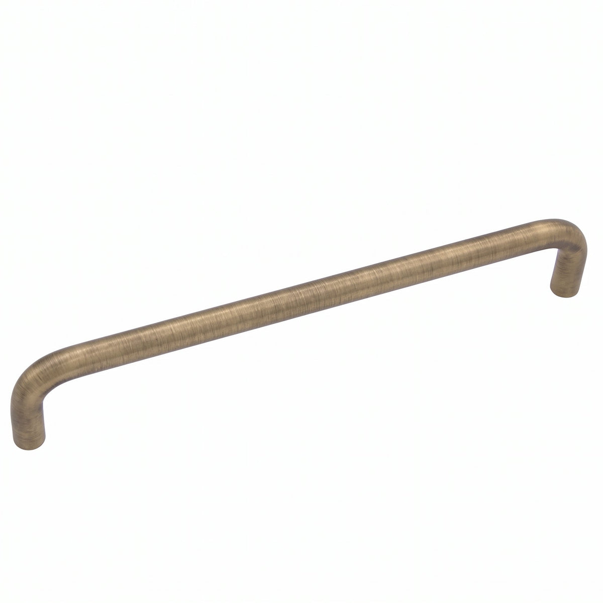 Milan 160mm Aged Solid Brass D Handle