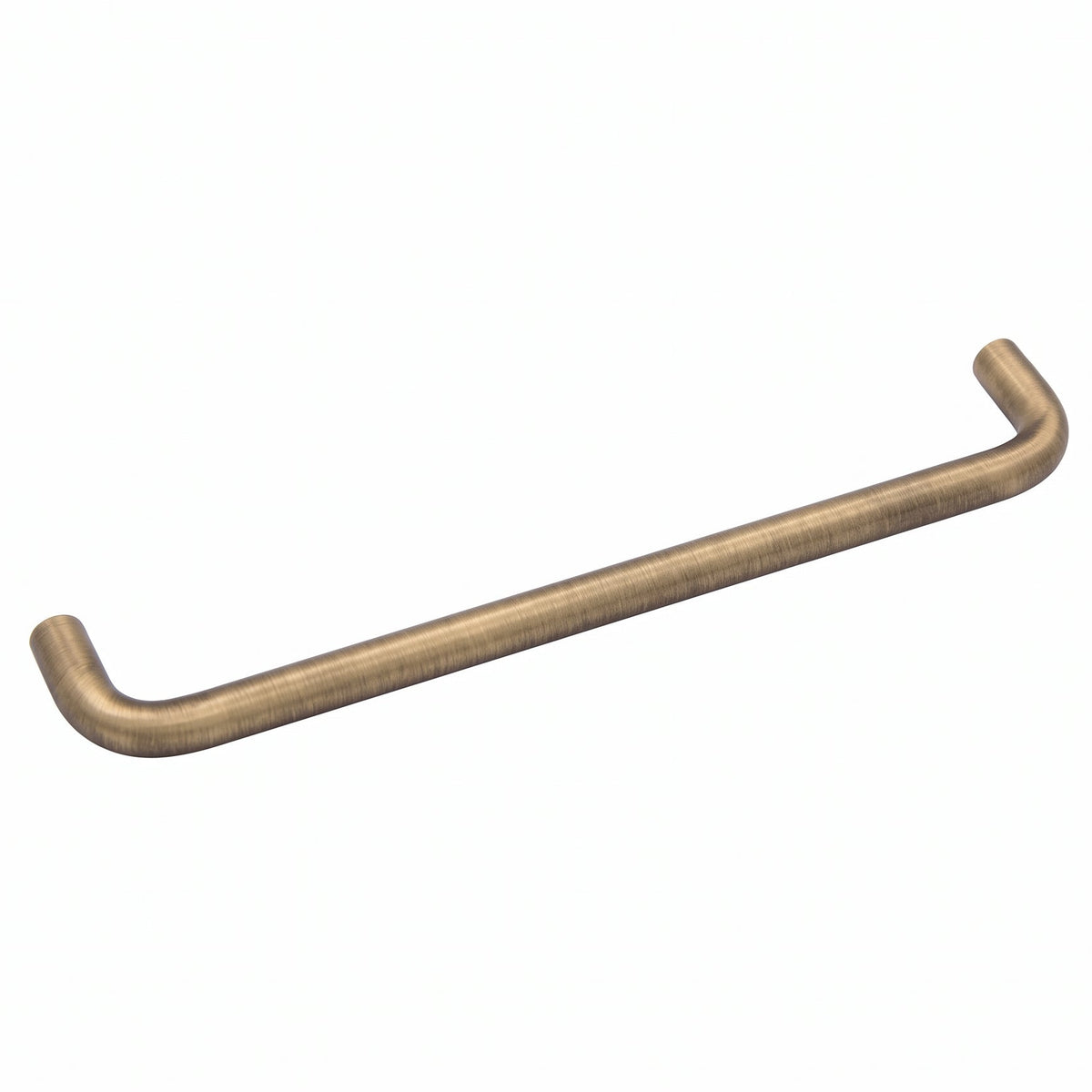 Milan 160mm Aged Solid Brass D Handle