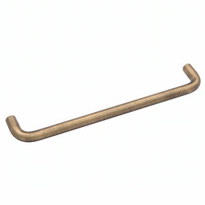 Milan 160mm Aged Solid Brass D Handle