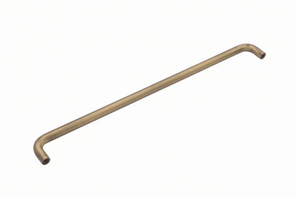 Milan 320mm Aged Solid Brass D Handle