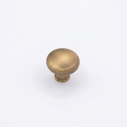 Milan 30mm Aged Solid Brass Knob