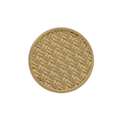 Cabinet Handle Solid Brass Brushed finish 50mm Knob with Textured Face – Zella